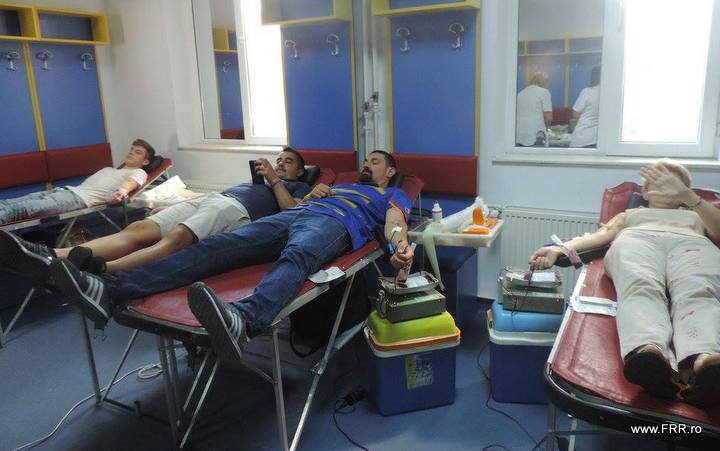 Miercuri, 20 septembrie, la Federatia Romana de Rugby are loc a treia campanie de donare de sange din 2017